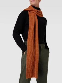 Cinque Schal Mit Label-Detail Modell 'Muziano' - Kupfer