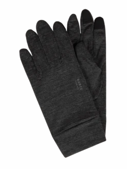 Barts Handschuhe Aus Merinowolle - Touchscreen-fähig - Dunkelgrau Meliert