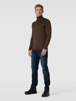 Christian Berg Men Jeans Im 5-Pocket-Design - Dunkelblau