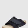 Birkenstock Sandalen Aus Nubukleder Modell 'Kyoto' - Blau