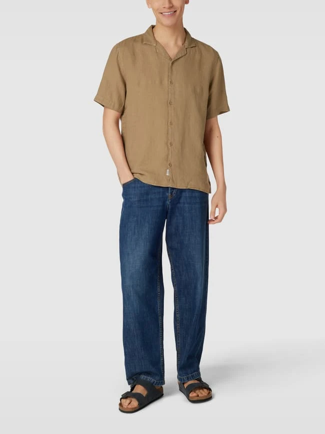 MCNEAL Freizeithemd Aus Leinen - Haselnuss Braun 1 MCNEAL Freizeithemd Aus Leinen - Haselnuss Braun