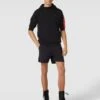 Alpha Industries Hoodie Mit Label-Applikation Modell 'X-FIT' - Schwarz