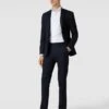 JOOP! Collection Slim Fit Business-Hemd Mit Allover-Muster Modell 'Paiton' - Weiß