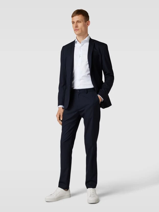 JOOP! Collection Slim Fit Business-Hemd Mit Allover-Muster Modell 'Paiton' - Weiß 1 JOOP! Collection Slim Fit Business-Hemd Mit Allover-Muster Modell 'Paiton' - Weiß