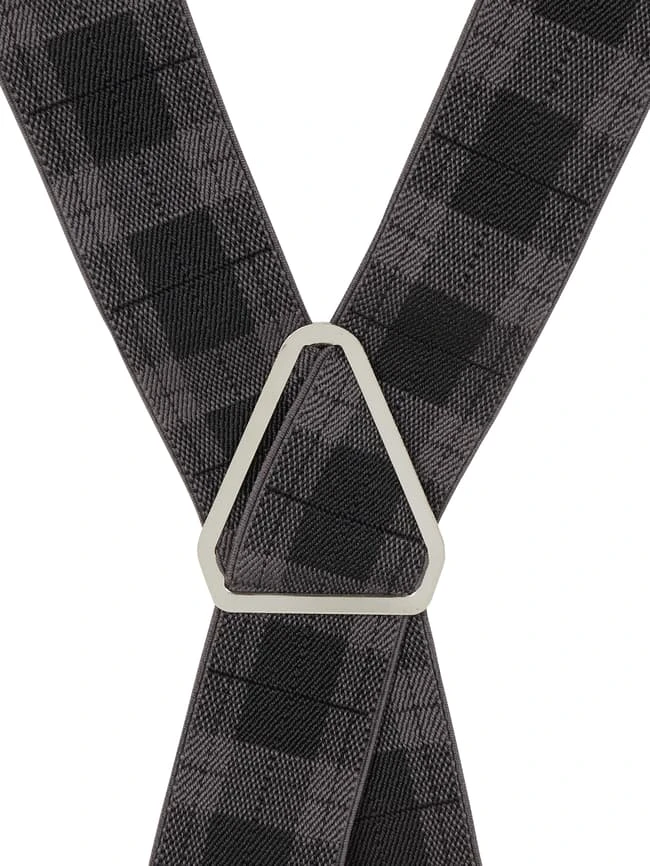 Willen Hosenträger In X-Form - Anthrazit 2 Willen Hosenträger In X-Form - Anthrazit – Bild 2