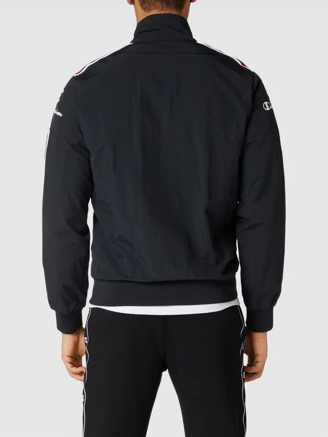 CHAMPION Sweatjacke Mit Label-Details - Schwarz 5 CHAMPION Sweatjacke Mit Label-Details - Schwarz – Bild 5