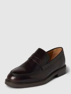 Selected Homme Penny-Loafer Aus Echtem Leder Modell 'BLAKE' - Dunkelbraun
