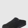 Birkenstock Hausschuhe Aus Woll-Mix Modell 'Zermatt' - Anthrazit