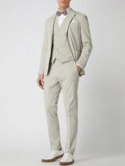 HECHTER PARIS Weste Mit Stretch-Anteil - Sand