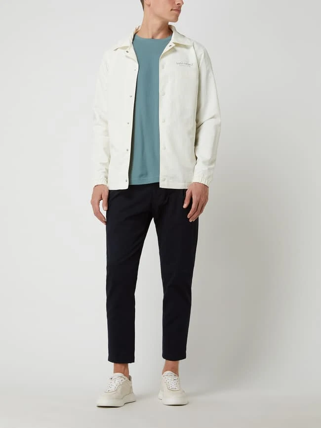 Jack & Jones Jacke Mit Umlegekragen Modell 'Positano' - Weiß 1 Jack & Jones Jacke Mit Umlegekragen Modell 'Positano' - Weiß