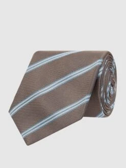 Willen Krawatte Aus Seide (6 Cm) - Schlamm