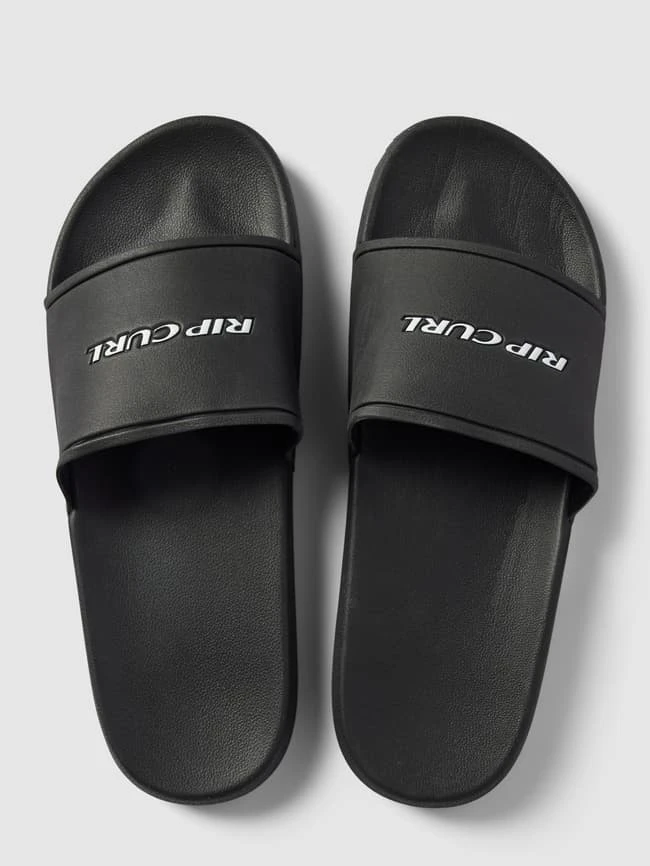 Rip Curl Slides Mit Label-Print Modell 'SIDE SLIDE' - Schwarz 3 Rip Curl Slides Mit Label-Print Modell 'SIDE SLIDE' - Schwarz – Bild 3