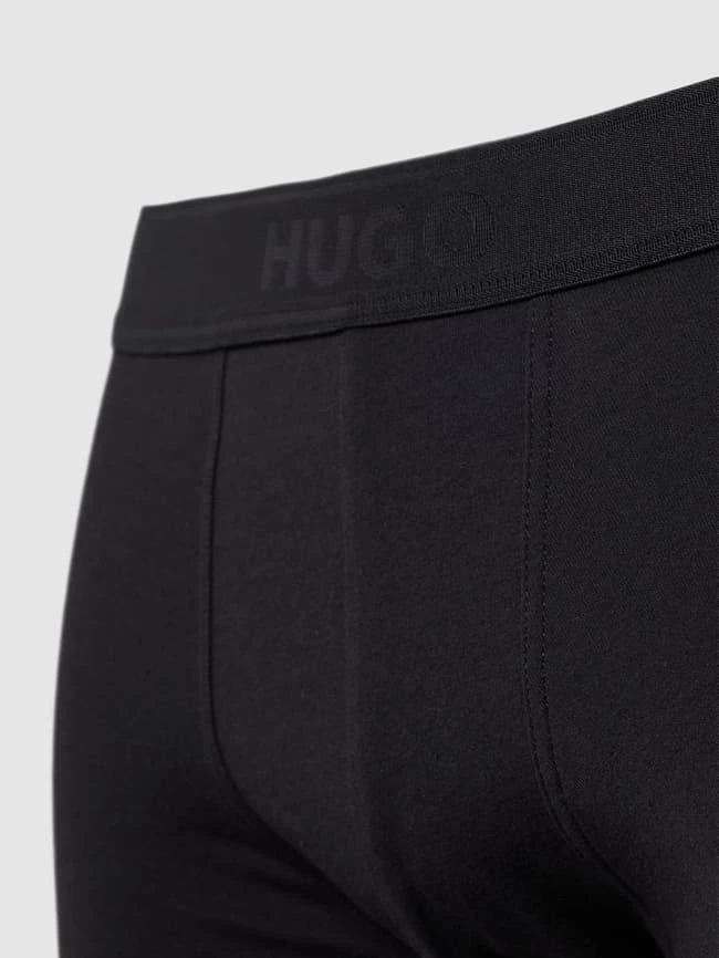 HUGO Trunks Mit Elastischem Logo-Bund - Schwarz 2 HUGO Trunks Mit Elastischem Logo-Bund - Schwarz – Bild 2