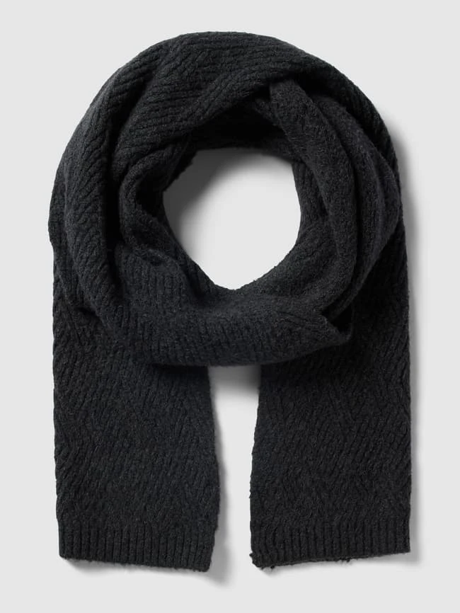 Cinque Schal Aus Baumwoll-Mix Mit Strukturmuster Modell 'NICOLO' - Hellgrau 2 Cinque Schal Aus Baumwoll-Mix Mit Strukturmuster Modell 'NICOLO' - Hellgrau – Bild 2