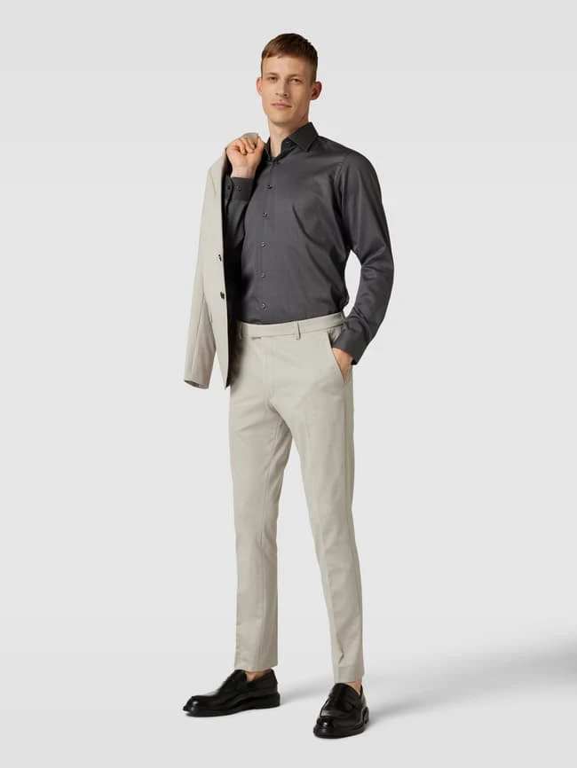 JOOP! Collection Anzughose Mit Bügelfalten Modell 'Gun' - Beige 1 JOOP! Collection Anzughose Mit Bügelfalten Modell 'Gun' - Beige