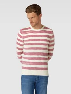 Tom Tailor Strickpullover Mit Streifenmuster Modell 'printed Stripe Knitter' - Rosé -Herrenbekleidung Angebote 718jag9ma11l0kam9l9ksi9h6sqj0hi58d53gkhoa595cc9i6h8kagpn6l73cl299h4k6e279kpkqh219h3jid1i6lgmac3575hm4c1k6hhjieb674r3acj66sq3ic9j6kq6cc8