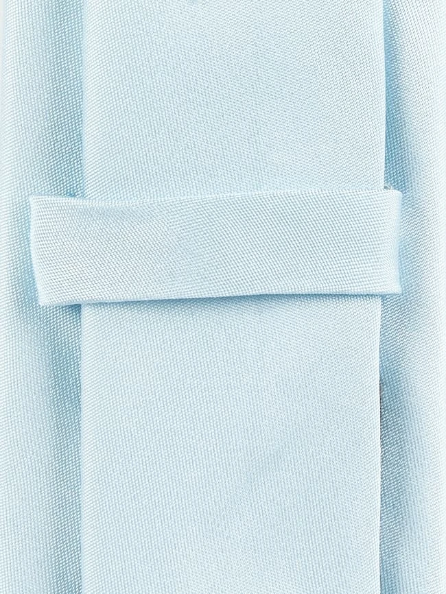 Monti Krawatte Aus Reiner Seide (6 Cm) - Aqua Blau 2 Monti Krawatte Aus Reiner Seide (6 Cm) - Aqua Blau – Bild 2