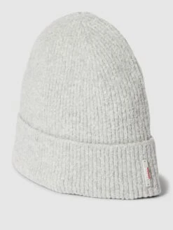 Cinque Strickmütze In Ripp-Optik Modell 'Oresto' - Silber