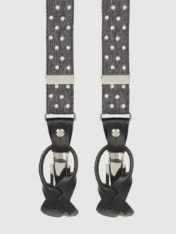 Willen Hosenträger In Y-Form - Mittelgrau