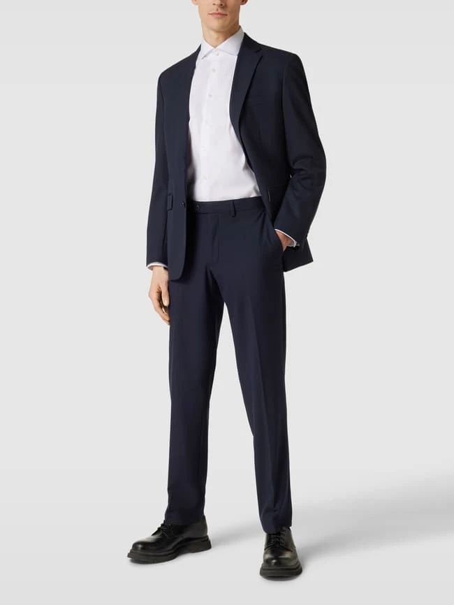 Christian Berg Men 2-Knopf-Sakko Mit Reverskragen ´ - Marineblau 1 Christian Berg Men 2-Knopf-Sakko Mit Reverskragen ´ - Marineblau