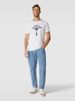 JOOP! Collection T-Shirt Mit Motiv-Print Modell 'Alerio' - Weiß