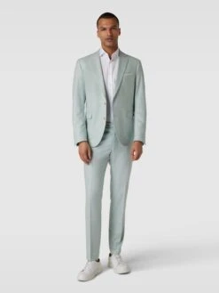 Cinque Stoffhose Mit Bügelfalten Modell 'Bravo' - Hellgrün