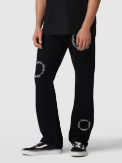 EIGHTYFIVE Jeans Mit Label-Print - Schwarz -Herrenbekleidung Angebote 756k6da5akql2k27a0p4gh248d858k9i9p3jcea39t7jgja48t844d1j6d6kgdaj9h8l0jpp6d8kmdiead3jce1mcdim8cr36orj4chk65gj6ohj65i32db56kr30dpn64r36c0