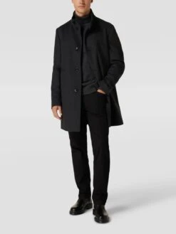 JOOP! Collection Mantel Mit Eingrifftaschen Modell 'Maron' - Anthrazit