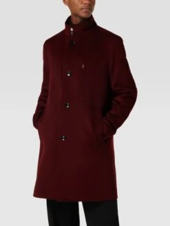 BOSS Slim Fit Wollmantel Mit Eingrifftaschen Modell 'Hyde Standup' - Bordeaux Rot -Herrenbekleidung Angebote 7583chiba0r4ge9m75348c9j64oj8c239l45ch2l8h7jckqg89a46e2g614kgj2875a38k2m8goj0jpk8d3mcc1g6tgjap1icorjiopkc8qmae1n60sm2p1m6op68o9p6osjgcg