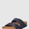 Birkenstock Slides Mit Dornschließe - Dunkelblau