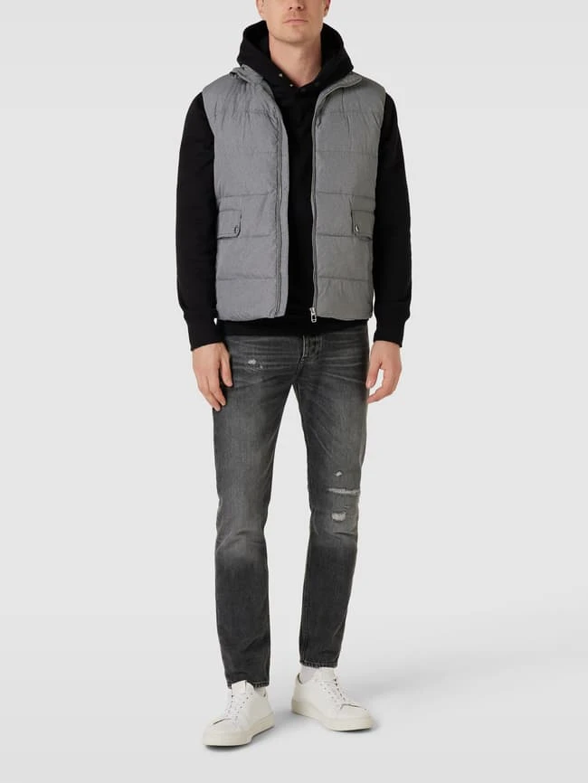 JOOP! Collection Steppweste Mit Stehkragen Modell 'Benn' - Hellgrau 1 JOOP! Collection Steppweste Mit Stehkragen Modell 'Benn' - Hellgrau