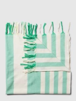 MC2 Saint Barth Strandtuch Mit Allover-Muster Modell 'FOUTAS' - Grün