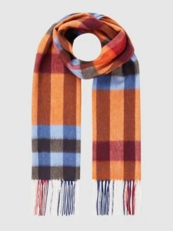 Ascot Schal Aus Woll-Kaschmir-Mix - Orange