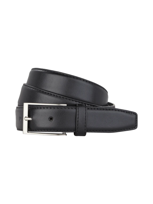 Montego Gürtel Aus Leder - Schwarz 1 Montego Gürtel Aus Leder - Schwarz