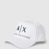 ARMANI EXCHANGE Basecap Mit Label-Stitching - Weiß