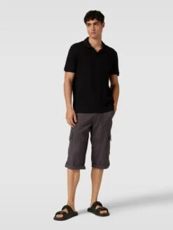 MCNEAL Cargoshorts Inklusive Gürtel - Dunkelgrau