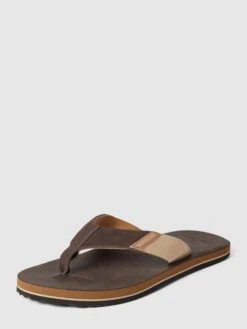 Rip Curl Zehentrenner Mit Kontrast-Details Modell 'OXFORD' - Haselnuss Braun