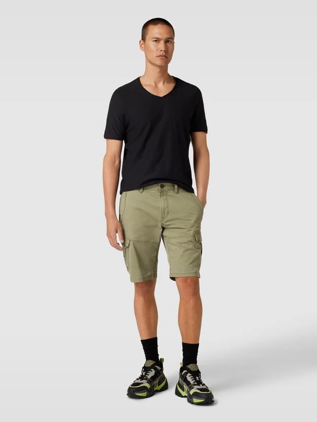 Pme Legend (Pall Mall) Cargo-Shorts Mit Eingrifftaschen - Olivgrün 1 Pme Legend (Pall Mall) Cargo-Shorts Mit Eingrifftaschen - Olivgrün