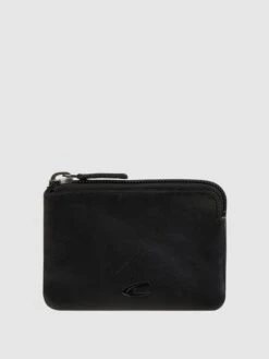 Camel Active Schlüsseletui Aus Leder - Schwarz