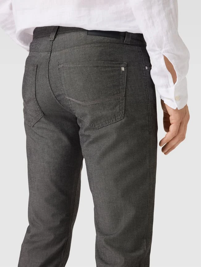 Pierre Cardin Hose Mit Label-Detail Modell 'Lyon' - Mittelgrau 3 Pierre Cardin Hose Mit Label-Detail Modell 'Lyon' - Mittelgrau – Bild 3