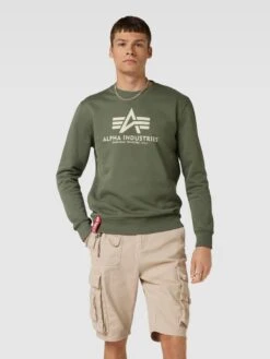 Alpha Industries Sweatshirt Mit Label-Print Modell 'BASIC' - Olivgrün -Herrenbekleidung Angebote 854kqkieah8lchq69sp4kh9na0q44dhh9d9jehag999kkcqe6sql8e1m8crj4hq29gr48di98p946i9j8oo3ge1gc4pm4cj46kr32e1k65hm2ohmckq64c1k74p6ccpockr62c0