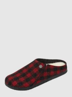 Birkenstock Pantolette Aus Wollfilz Modell 'Zermatt' - Hellrot