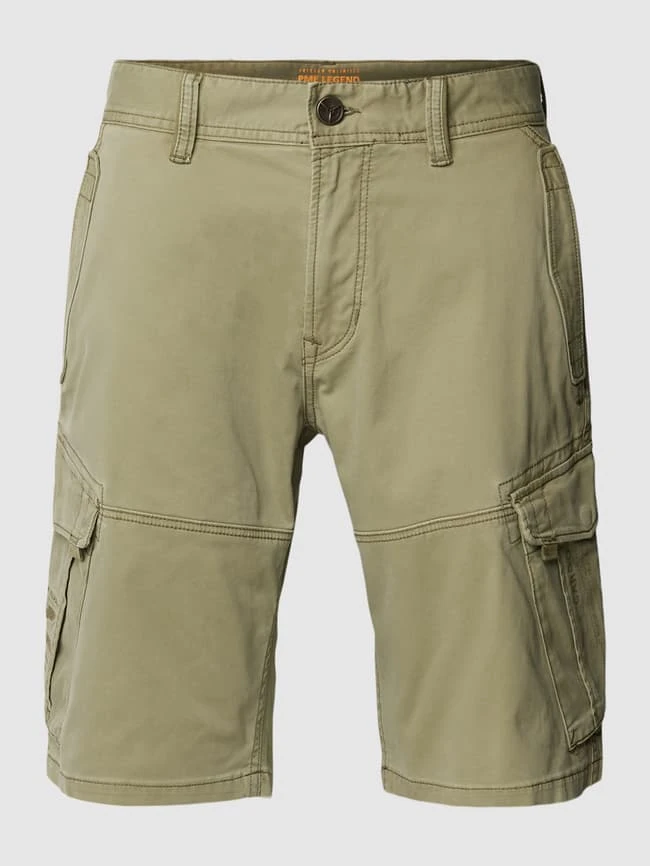 Pme Legend (Pall Mall) Cargo-Shorts Mit Eingrifftaschen - Olivgrün 2 Pme Legend (Pall Mall) Cargo-Shorts Mit Eingrifftaschen - Olivgrün – Bild 2