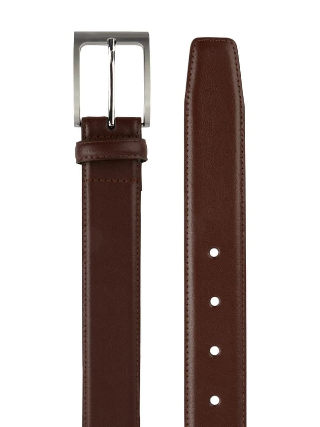 Montego Gürtel In Lederoptik - Mittelbraun 2 Montego Gürtel In Lederoptik - Mittelbraun – Bild 2