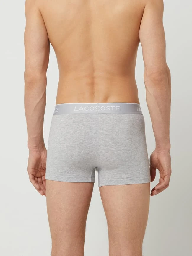 Lacoste Trunks Mit Label-Details Im 3er-Pack - Hellgrau 4 Lacoste Trunks Mit Label-Details Im 3er-Pack - Hellgrau – Bild 4