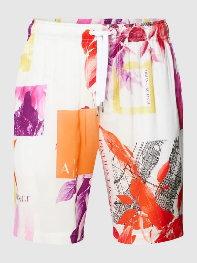 ARMANI EXCHANGE Shorts Mit Eingrifftaschen - Weiß 2 ARMANI EXCHANGE Shorts Mit Eingrifftaschen - Weiß – Bild 2