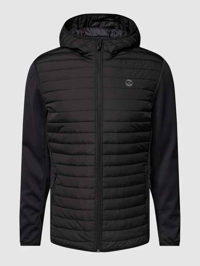 Jack & Jones Jacke Mit Stepp-Einsatz Modell 'QUILTED' - Schwarz 2 Jack & Jones Jacke Mit Stepp-Einsatz Modell 'QUILTED' - Schwarz – Bild 2
