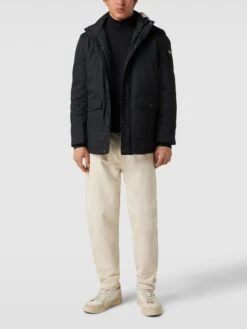 MCNEAL Parka Mit Reißverschluss - Schwarz