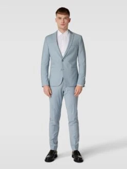 Drykorn Sakko Mit Reverskragen Modell 'Irving' - Eisblau