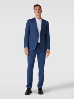 Christian Berg Men Hose Mit Viskose-Anteil - Royalblau